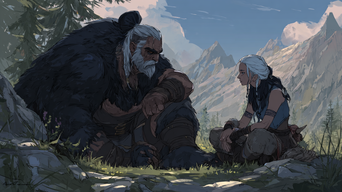 Udyr scene